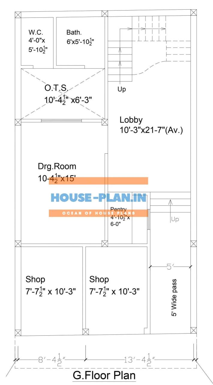 Duplex 800 Sq Ft House Plans With Vastu North Facing Ajor Png