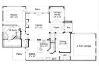 Traditional Style House Plan 3 Beds 2.5 Baths 3050 Sq/Ft Plan 411