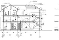 12104620231206-AutoCADDWG2DfileoftheG2residentialhousebeautifulelevationandsectiondetailswithstaircaseWedMay2020110321 AutoCAD DWG 2D file of the G+2 residential house beautiful elevation