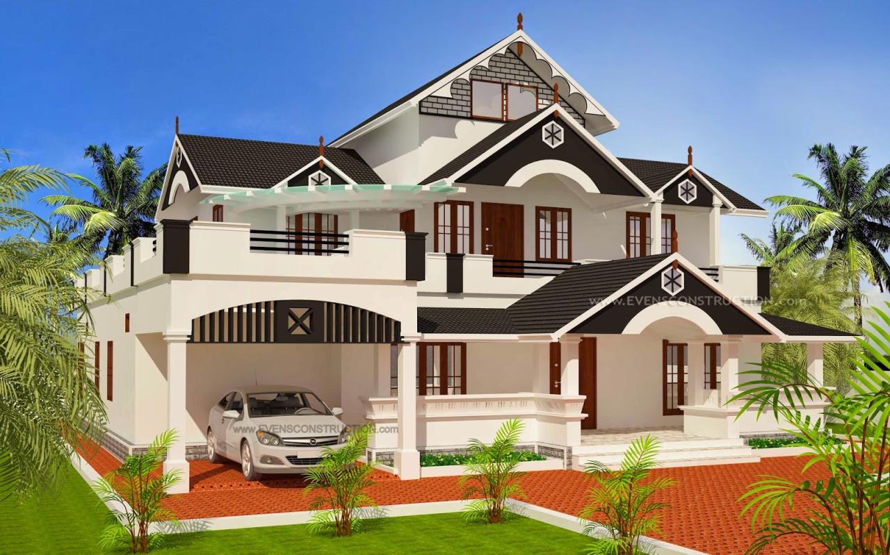 Evens Construction Pvt Ltd Beautiful 4 bedroom modern house