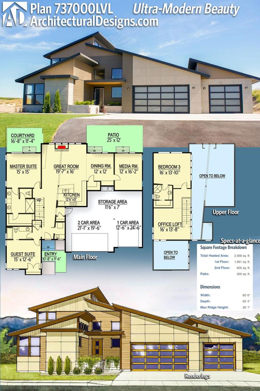 Ultra Modern House Plans Single Floor flashgoirl