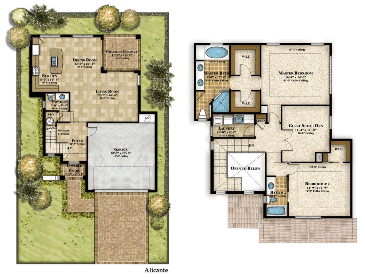 Simple House Design Plans 3d 2 Bedrooms