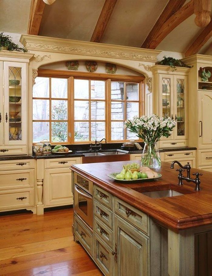 20 Ways to Create a French Country Kitchen Interior Design Living Room