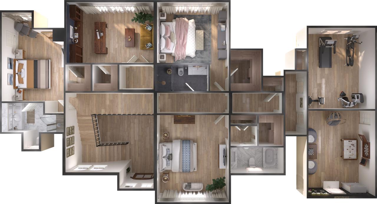 Épinglé par 4D design sur floor plans Maison