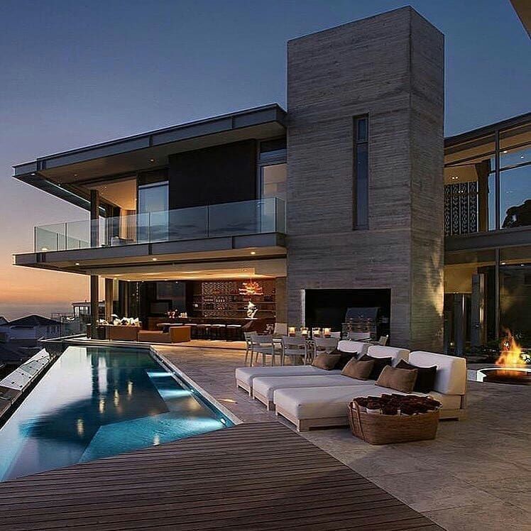 Beautiful Home in Cape Town South Africa ___ modern villa homes mansion
