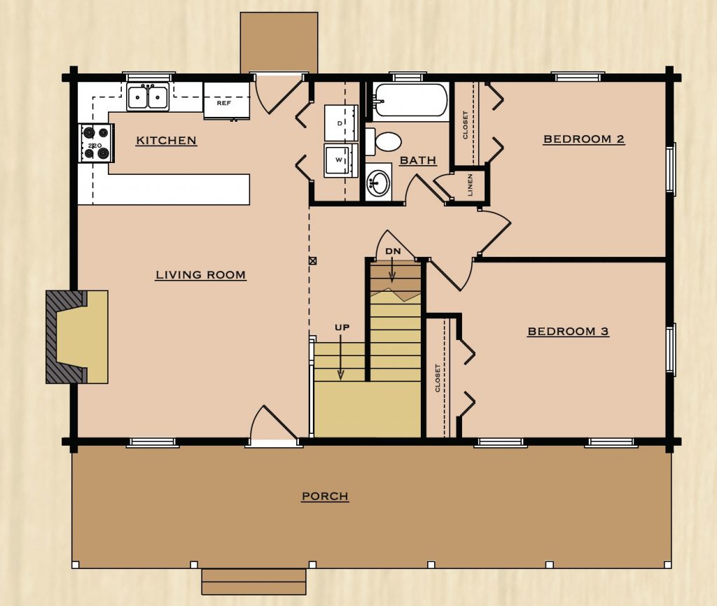 2 bedroom log cabin floor plans geniustews