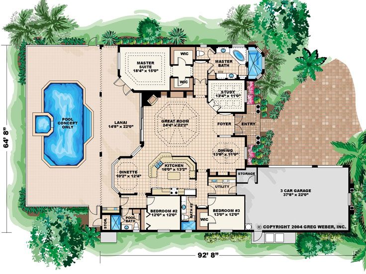 Plan 040H0051 Find Unique House Plans, Home Plans and Floor Plans at