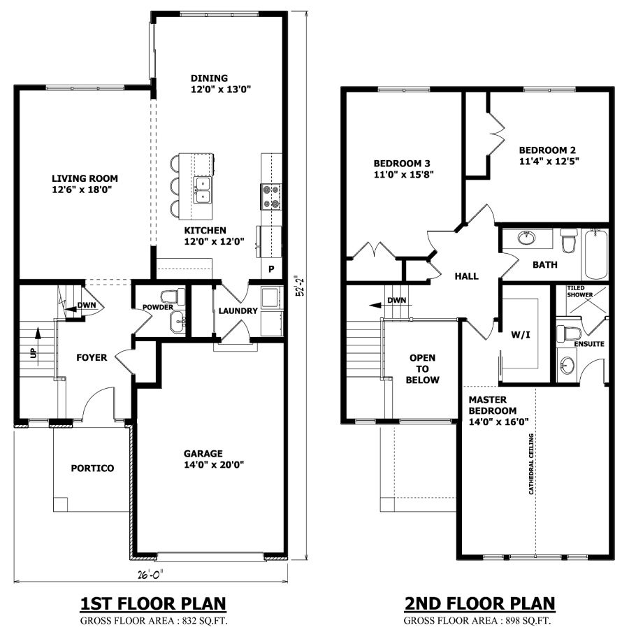 Image by BlackIsDead Architecture on Plans maisons Two storey house