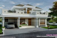 05500520240131-stylish-house-design Stylish house exterior Kerala home design and floor plans 8000+ houses