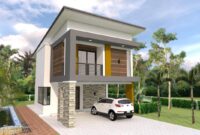 10165820240112-unnamed-1-2 Two Storey House Plan With 3 Bedrooms And 2Car Garage Engineering