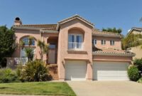 Two Story Single Family House with Driveway Stock Image Image of