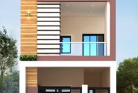 15x50 modern look in 2021 Small house elevation design, Modern