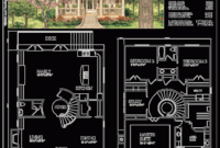 Best 2 Story House Plans, Two Story Home Blueprint Layout, Residential