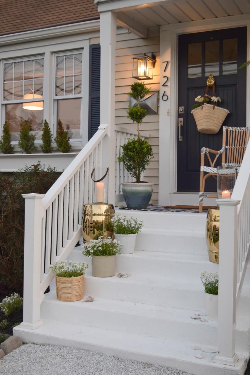 Front Porch Ideas and Designing the Outdoors Nesting With Grace