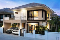 Two Story with 3 Bedrooms, 3 Bathrooms and 2 Parking Spaces Pinoy ePlans