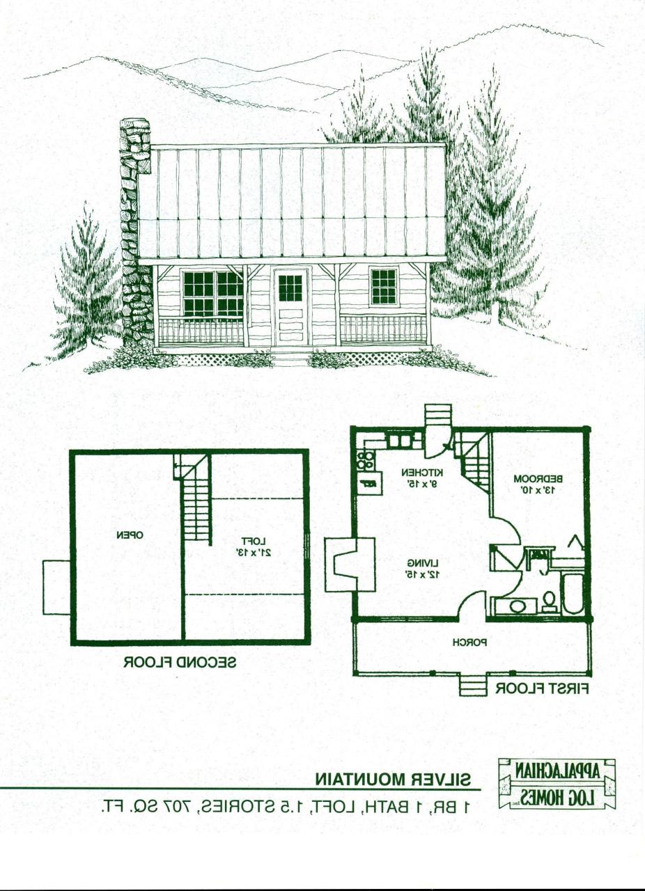 Log Cabin Floor Plans With Loft Flooring Images