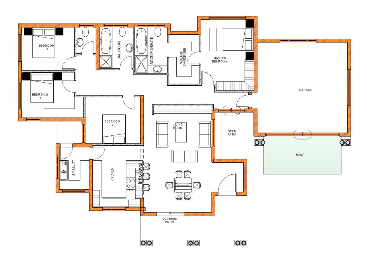 12+ Cool Concepts of How to Upgrade 4 Bedroom Modern House Plans Simphome