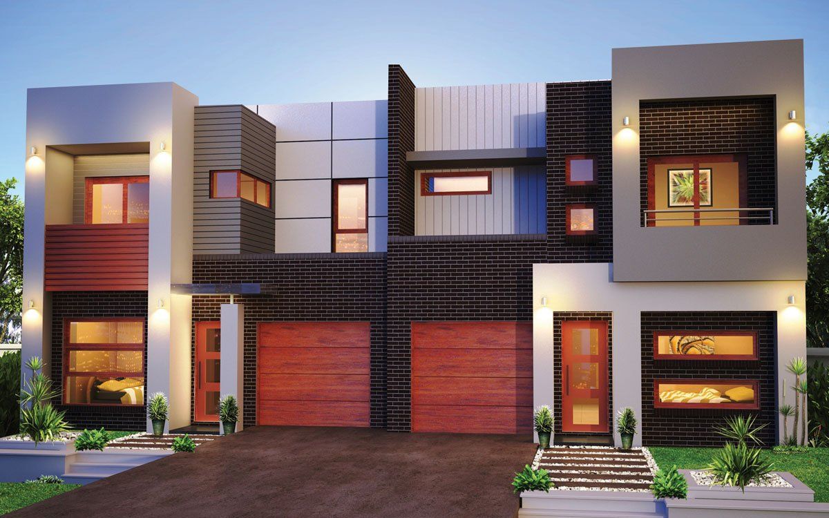 New Home Builders Forest Glen 50.5 Duplex Storey Home Designs