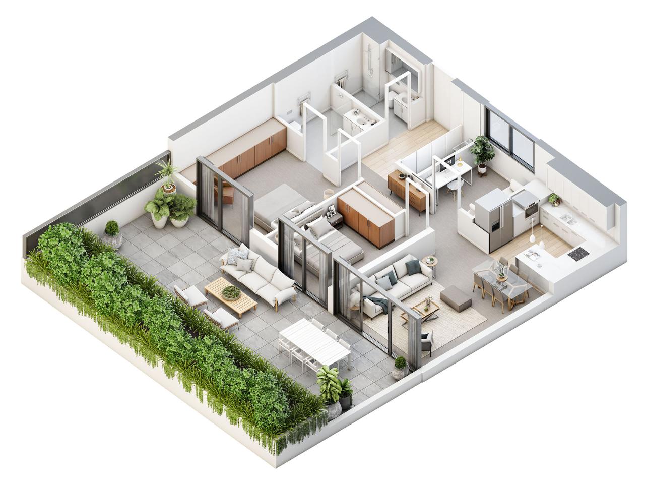 New example of 3D Floor Plan Ingot Digital