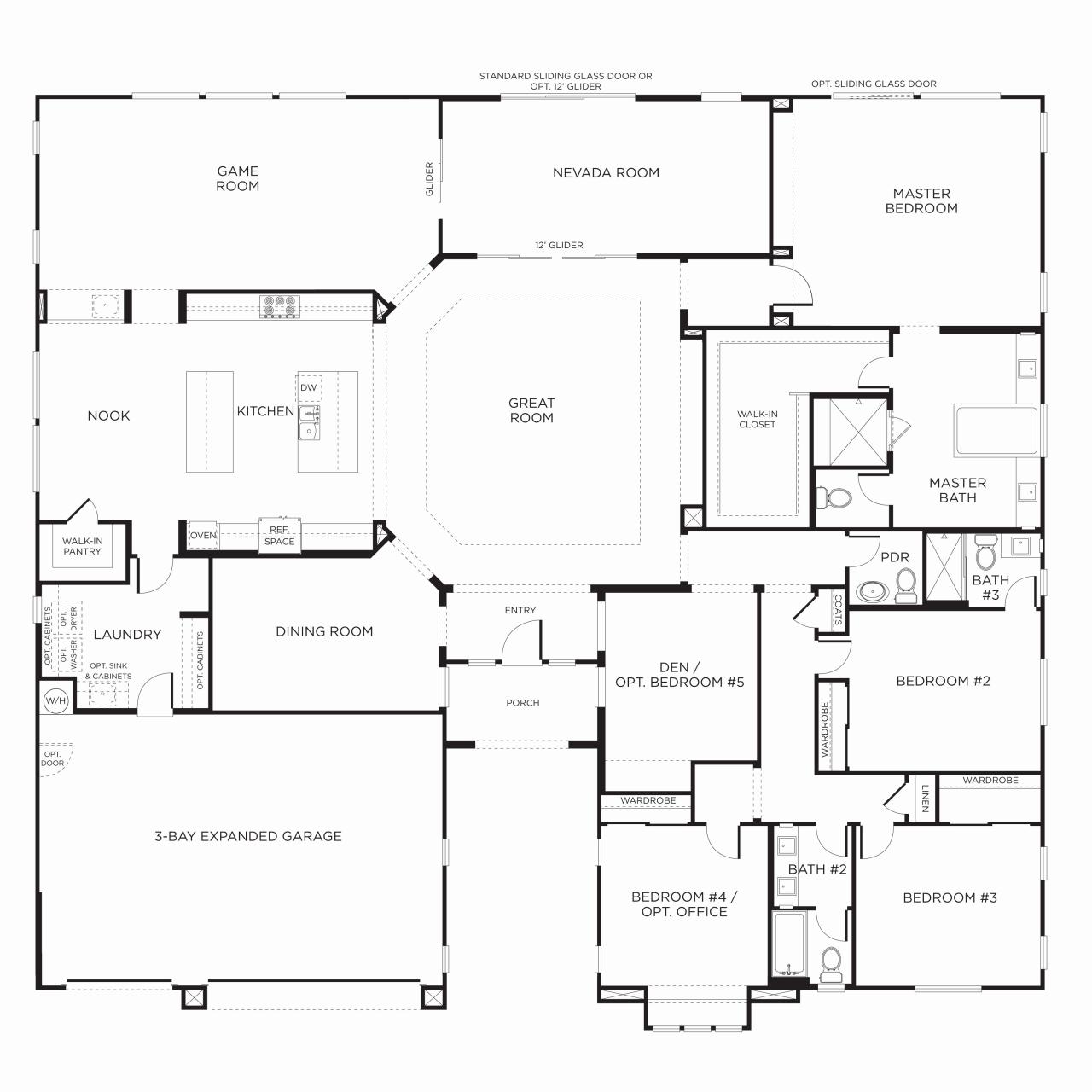 Image result for 5 bedroom open floor plans 5 bedroom house plans