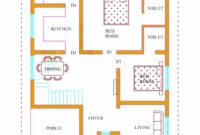 Kerala House Plans with Estimate 20 Lakhs 1500 sq.ft Kerala house