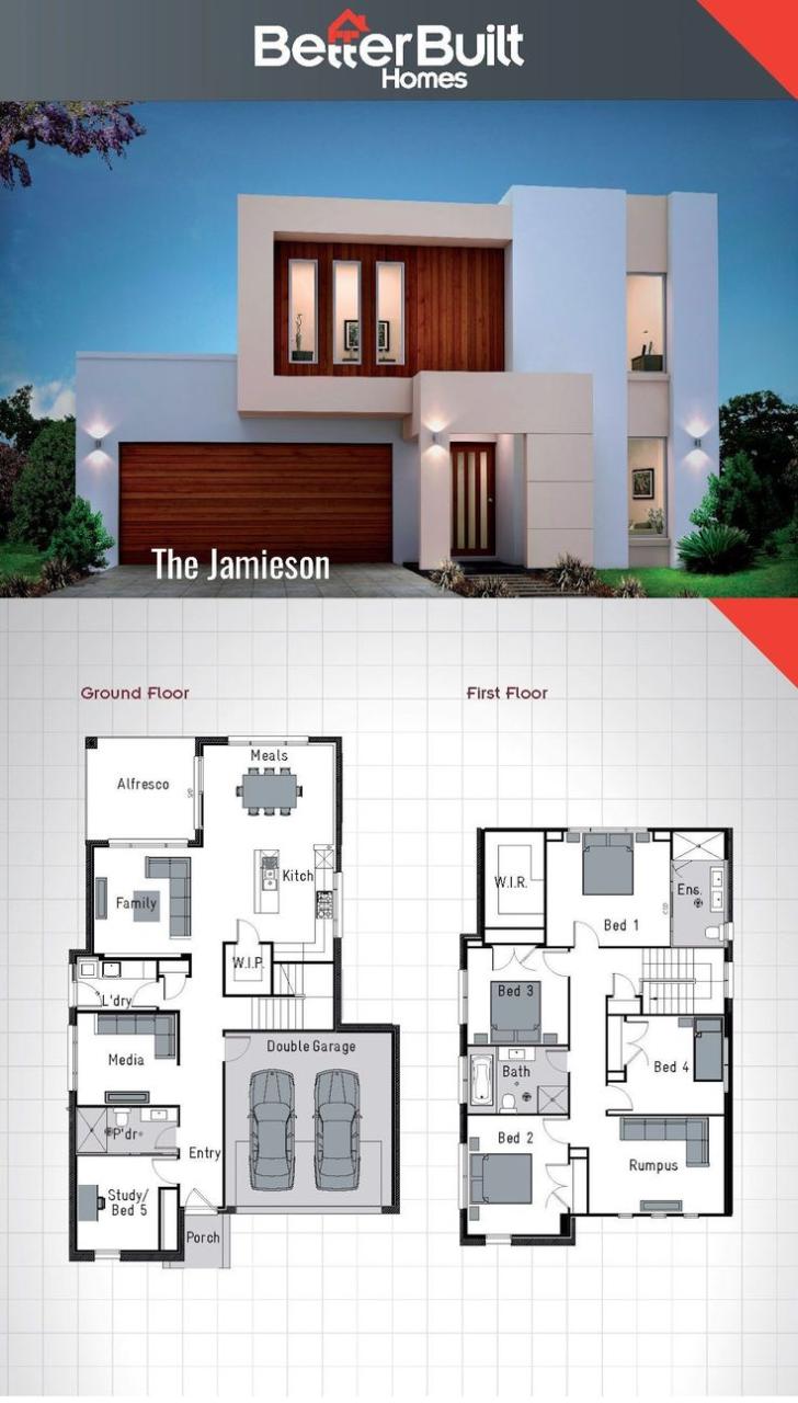 Image result for luxury residential two storey plan Double storey
