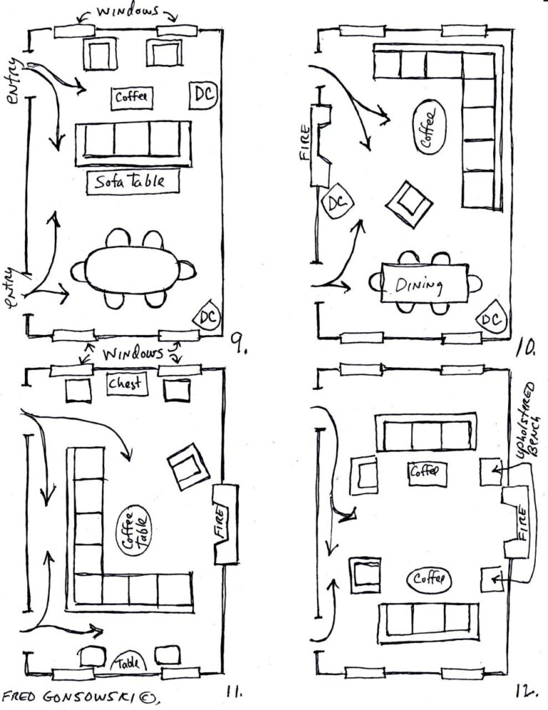 Image Of Floor Plan With Furniture Placement Ideas - House Floor Plans