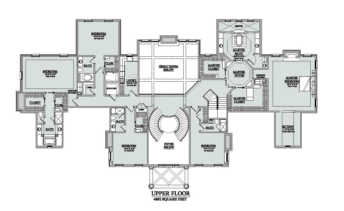 17 Stunning Plantation House Floor Plans Architecture Plans