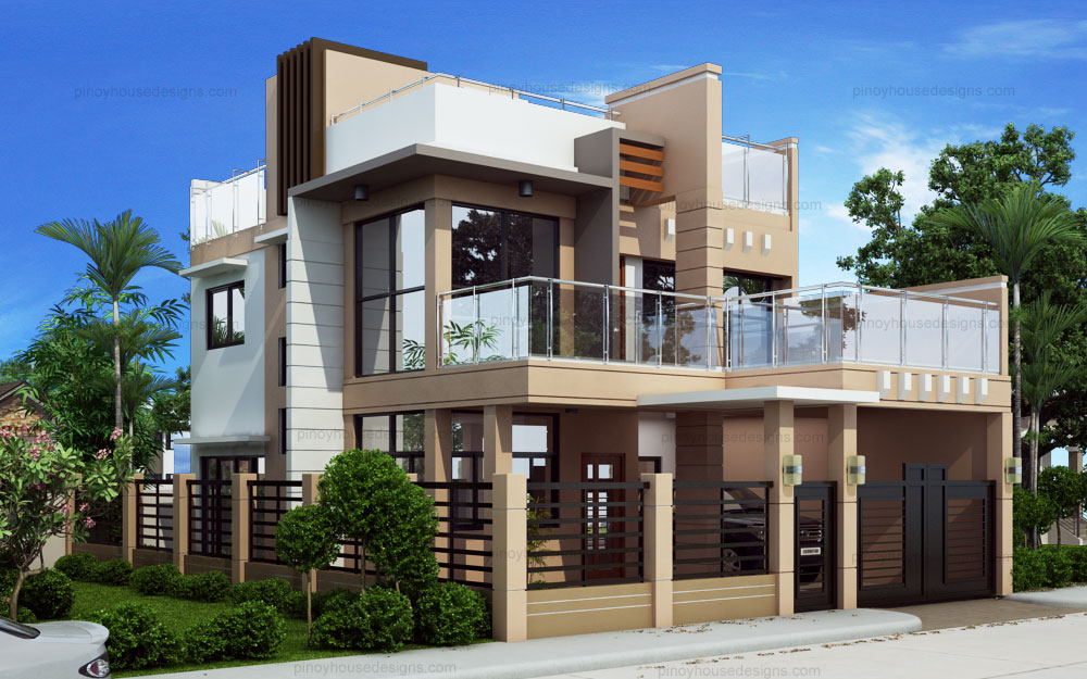 Ricardo Two Storey Modern with Firewall (PHDTS2016023) Pinoy