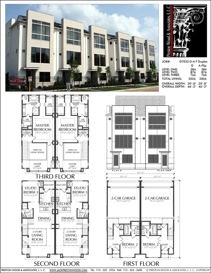 New Top 2 Story Duplex Apartment Plans, Important Ideas!