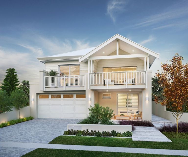 25+ Fabulous Twostorey House Designs For Romantic Young Families