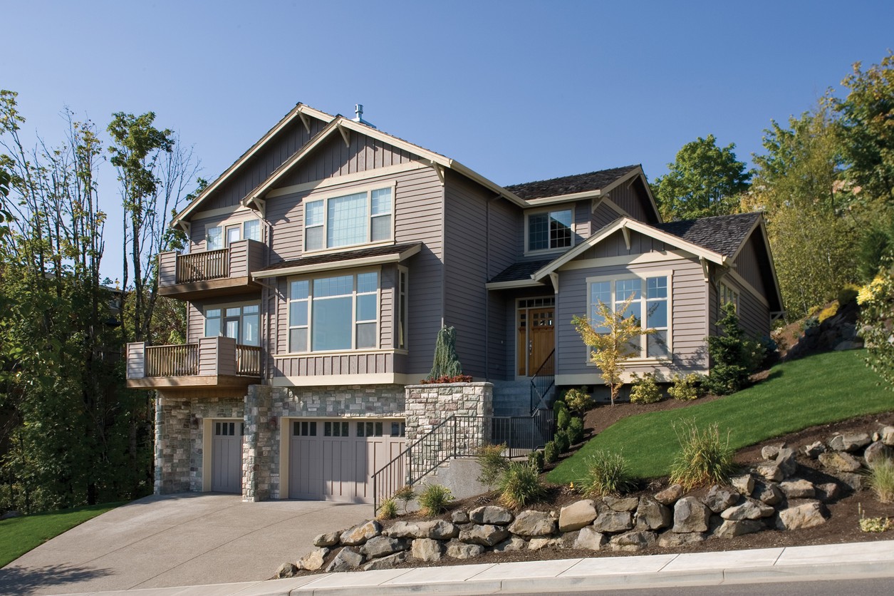 Hillside Home Plan 6953AM Architectural Designs House Plans