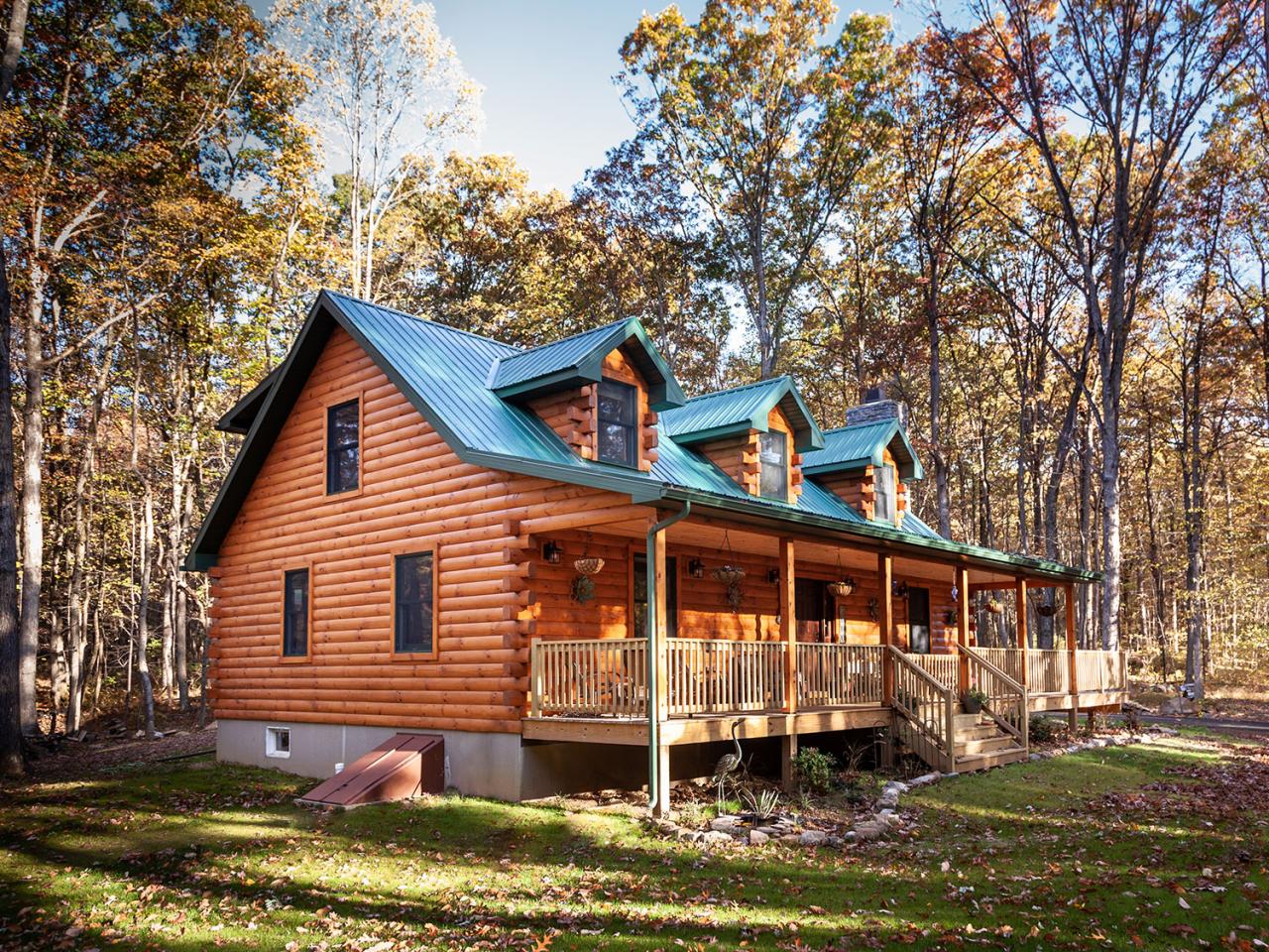 TwoStory Log Cabins 5 Popular TwoStory Log Home Models [Built in PA]