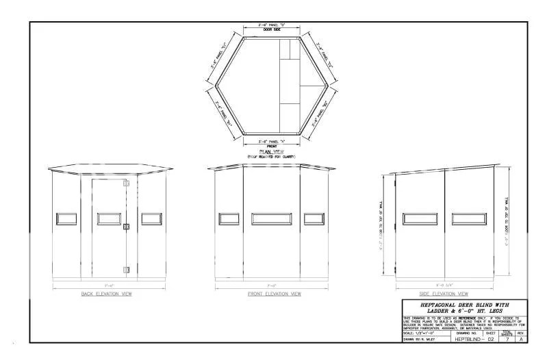 DIY DEER BLIND PLANS.... POST WHAT YOU HAVE Texas Hunting Forum