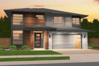 New Top Contemporary 2 Story House Design, House Plan Two Story