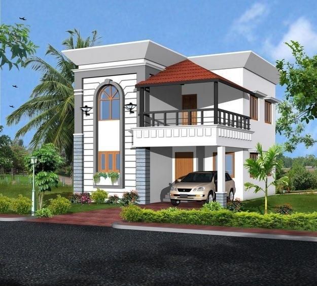 Amazing Architectural Duplex House Design with Wonderful Glass Facade