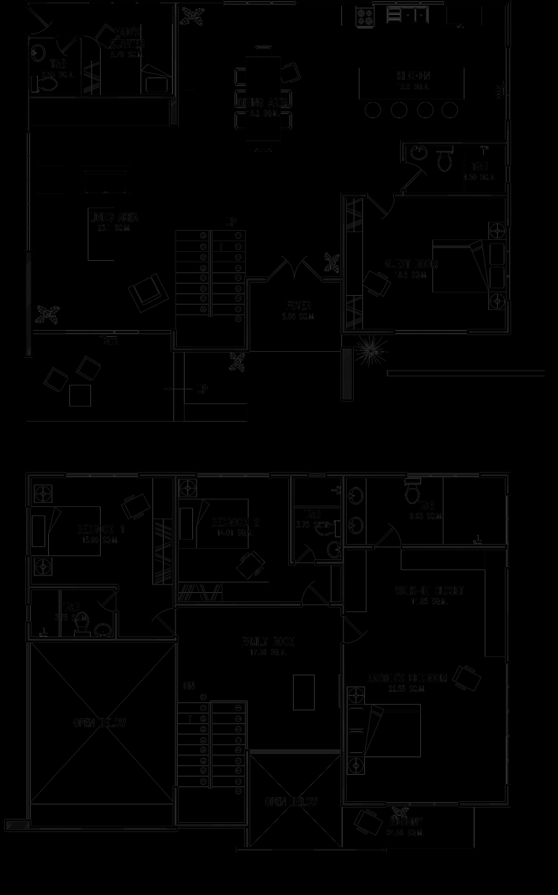 Art and Architecture House NA10 Modern 2 Storey Residential Building