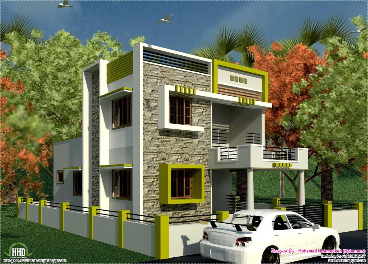Indian Small Home Exterior Design
