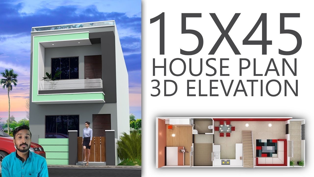 15 By 45 House Plan Tanya Tanya