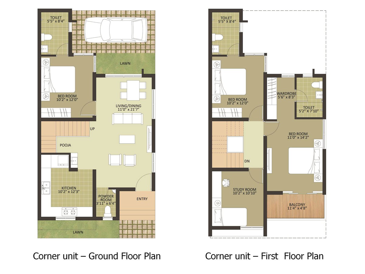 700 Sq Ft Duplex House Plans