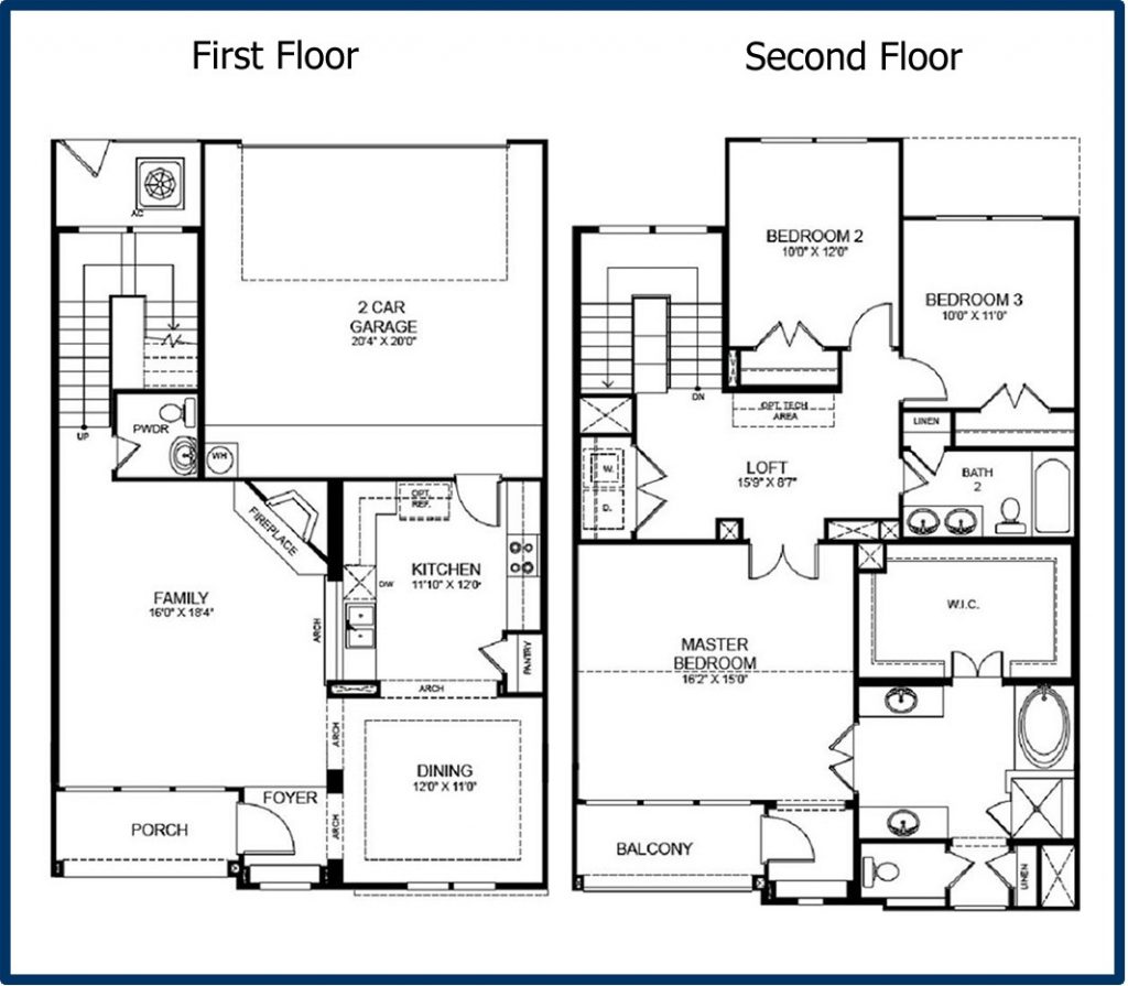 38+ House Plan Ideas! 4 Bedroom House Plan 2 Floors