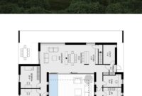 Floor Plan for Modern House Pin On Modern House Plans Modern