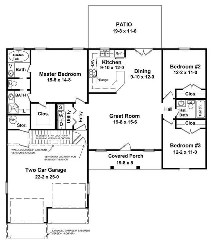 1400 Sq Ft House Plans 2 House Plan 59002 Traditional Style With 1400