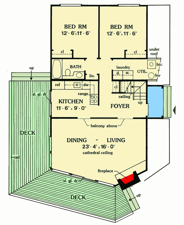 Popular AFrame House Plan 0482P Architectural Designs House Plans