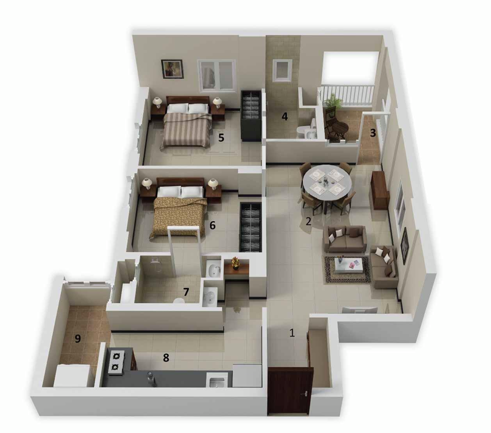 Amazing Top 50 House 3D Floor Plans Engineering Discoveries