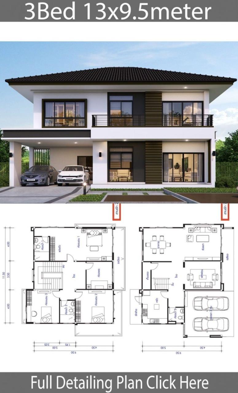 Modern 2 Story House Floor Plans Modern Open Floor House Plans Two