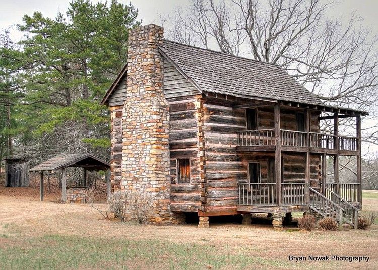 2 Story Log Cabin Homes Bing Images Cabins and cottages, Rustic