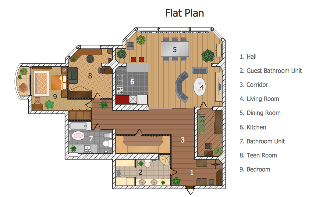 Floorplan House Plan Drawing Samples Free download floor plan