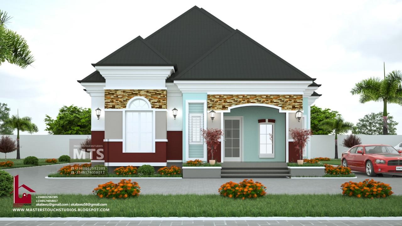 3 Bedroom Bungalow (RF 3006) NIGERIAN BUILDING DESIGNS