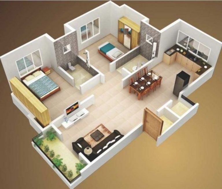 2 Story 4 Bedroom House Floor Plans 3d Architecture Home Decor